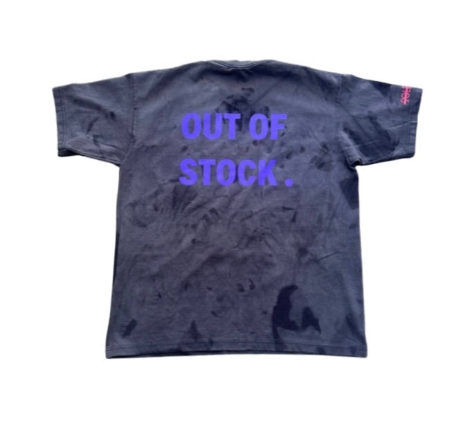 Washed Smoke Grey Purple