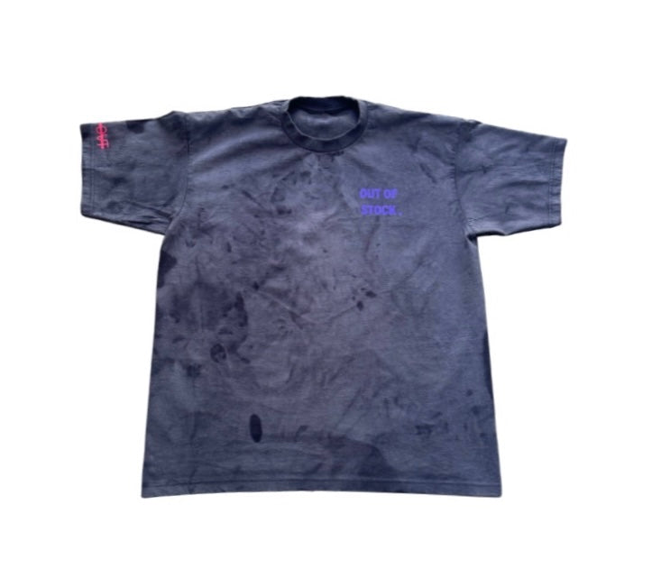 Washed Smoke Grey Purple