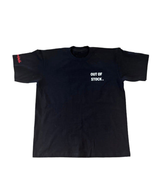 Essential Oos Tee Black White