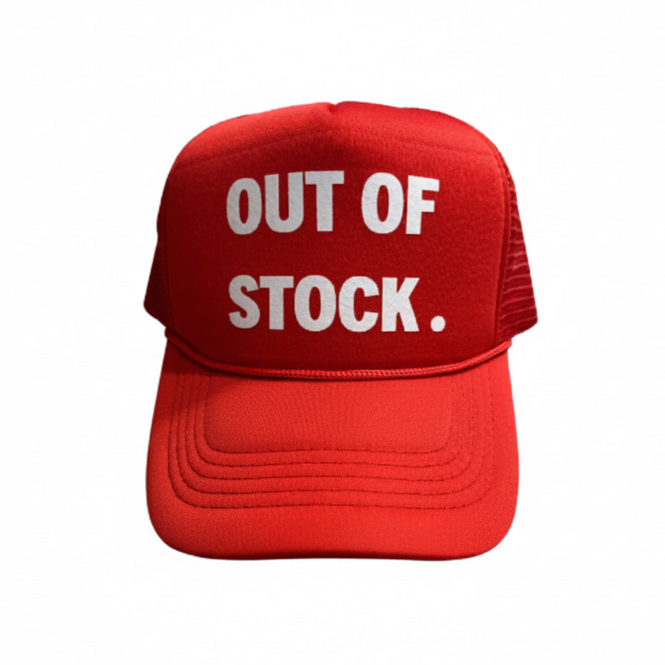 Red Trucker Hat